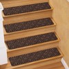 Collections Etc Geometric Design Skid-Resistant Soft Stair Treads - Set of 4 - 2 of 3