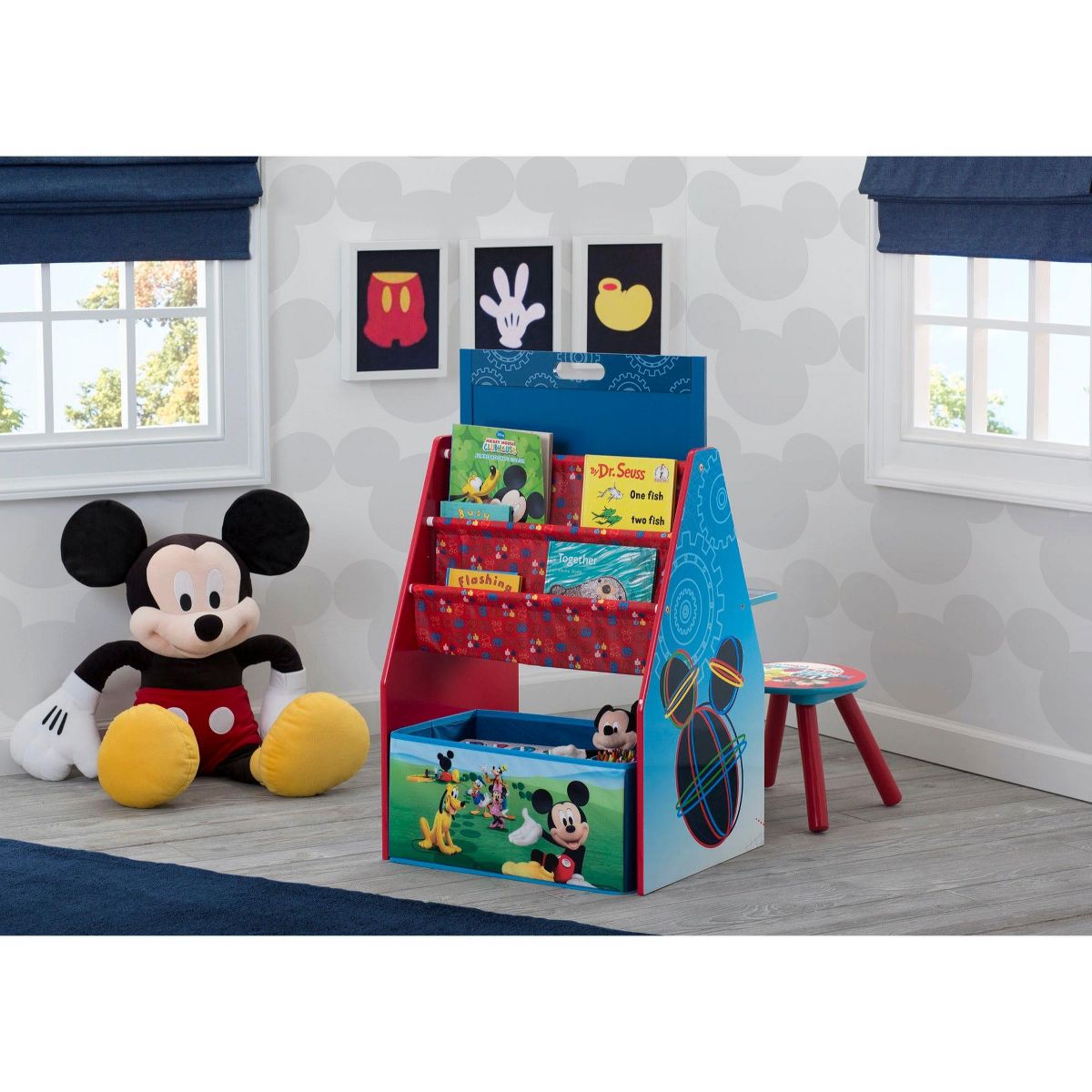Delta Children Mickey Mouse Deluxe Kids Easel Desk - thumbnail 3