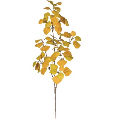  Sullivans Artificial Aspen Leaf Spray 26.5"H Brown 