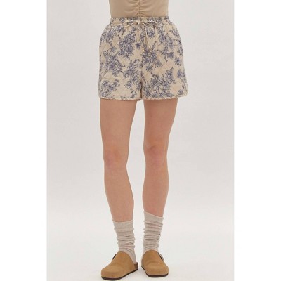 Women's Floral Quilted Short - entro