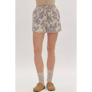 Women's Floral Quilted Short - entro - 1 of 4