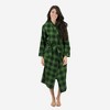 Leveret Womens Flannel Robe - 4 of 4