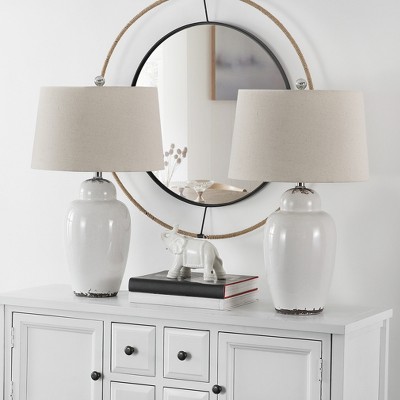 Emerly Table Lamp (Set of 2) - Antique White - Safavieh