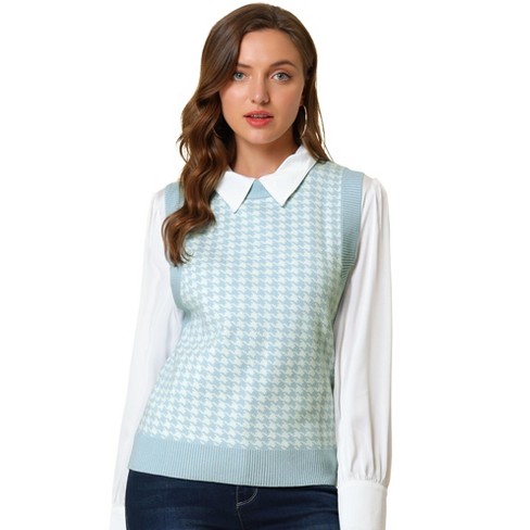 Sweater vest best sale crew neck