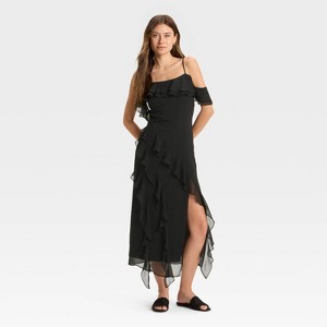 Women's Tiered Maxi Sundress - Wild Fable™ - 1 of 3