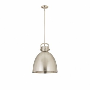 Newton Bell - 1 Light Pendant In Industrial Style-20.25 Inches Tall and 14 Inches Wide - 1 of 1