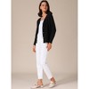 INSPIRE CHIC Women's Knit Button Down Long Sleeve Cardigan Sweater - 2 of 4