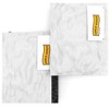 PVC Clear Zipper Pencil Pouch - Clear Window, Fits Standard 3-Ring Binder, 6.25 X 10 Inches, Assorted Colors (60 Packs) - 3 of 4