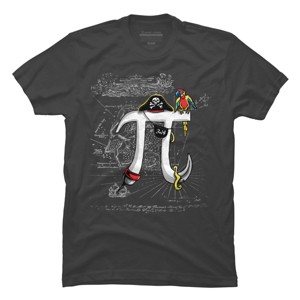 Men's Design By Humans Pirate Pi Day By MudgeStudios T-Shirt - 1 of 4