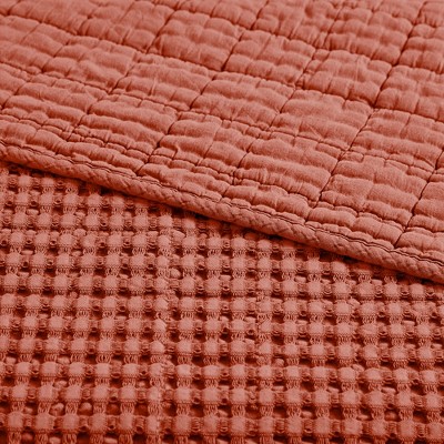 Adobe Twin Microfiber Quilt and Sham Set