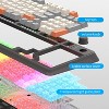 RISOKEYS Gaming Keyboard RGB Light Gaming Keyboard USB Port Gamer Personalized Wired Keypad for Notebook Laptop Desktop PC Gamer (Black) - 4 of 4