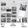 BrownTrout New York City Black and White 2026 12"x24" Hanging Square Wall Calendar Plastic-Free - 2 of 4