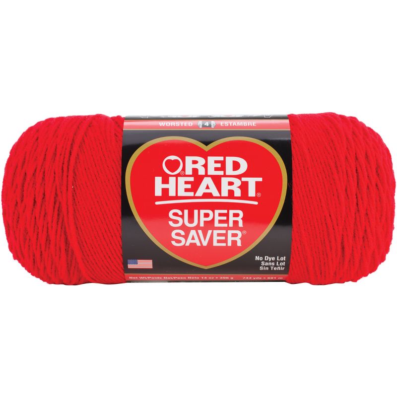 Red Heart Super Saver Jumbo Yarn, 1 of 4