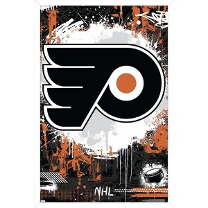 Trends International NHL Philadelphia Flyers - Maximalist Logo 23 Framed Wall Poster Prints - 1 of 4