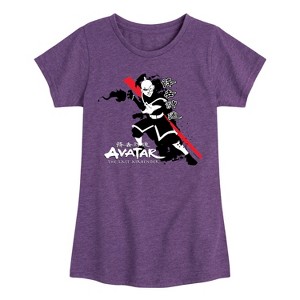 Girls' - Avatar: The Last Airbender - Zuko Fire Nation Fitted Short Sleeve Graphic T-Shirt - 1 of 4