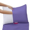 Disney Raya and the Last Dragon Mythic Pop with Ongis Lavender, Purple, and Magenta Flowers Deluxe Easy Fold Toddler Nap Mat - 3 of 4