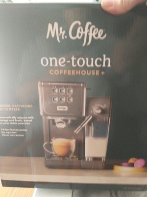 Mr. Coffee One-Touch CoffeeHouse Espresso and Cappuccino Machine