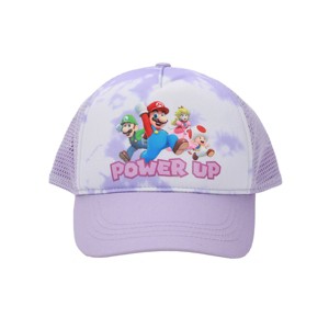 Super Mario Brothers Youth Purple Baseball Cap - 1 of 4