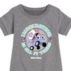- Little Tikes - Imagination Is All It Takes Graphic Short Sleeve Fleece Dress - 2 of 4