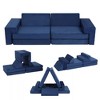 8 Piece Soft Modular Kids Play Couch for Boys and Girls - 3 of 4