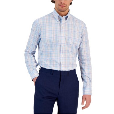 Club Room Mens Stretch Peter Button Down Dress Shirt