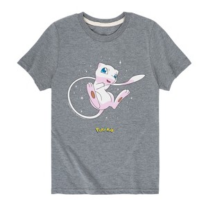 Boys' - Pokémon - Starry Mew Short Sleeve Graphic T-Shirt - 1 of 4