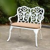 Long Chair Outdoor With Cushion, Long Chair Beach Aluminum, Garden Benches For Outdoor, Lounge Chair Cushions Outdoor-Cuddlewood - 3 of 4