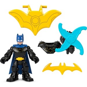 Imaginext DC Super Friends Metal Force Basic Batman Action Figure Playset - 3pk - 1 of 4