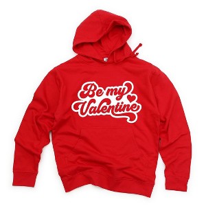 Simply Sage Market Women's Graphic Hoodie Be My Valentine Retro - 1 of 2