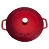 Staub Cast Iron Essential French Oven, Dutch Oven, 5-quart, serves 5-6, Made in France - 3 of 4