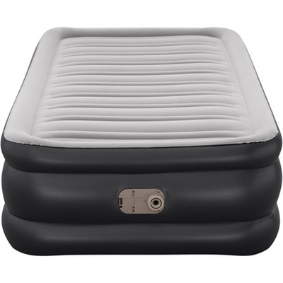 Bestway Deluxe Double High 17" Air Mattress with Built in Pump - Twin