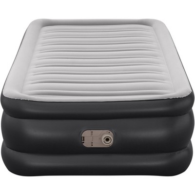 Image of Bestway Deluxe Double High 17" Air Mattress with Built in Pump - Twin