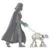 Mens Star Wars Darth Vader AT-AT Walking the Dog Long Sleeve Shirt - 2 of 4