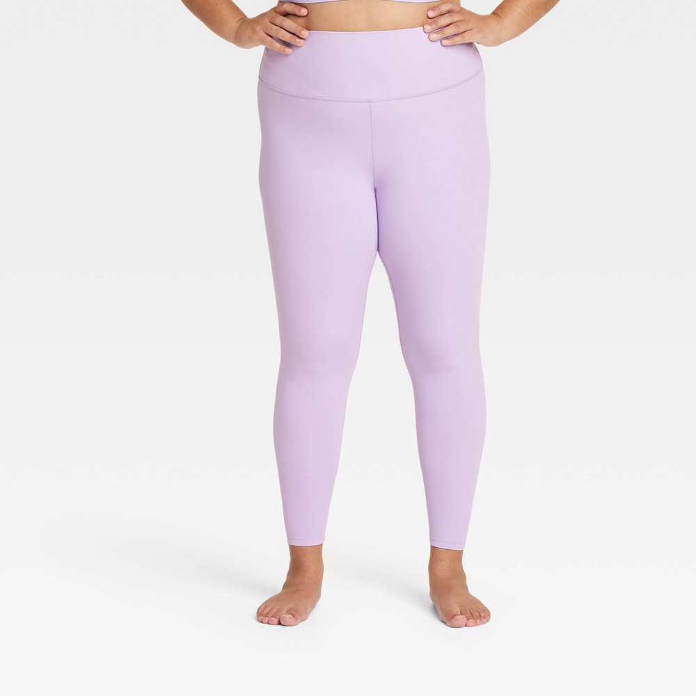 Women's Everyday Soft Ultra High-Rise 7/8 Leggings - All In Motion™ Light Purple 1X