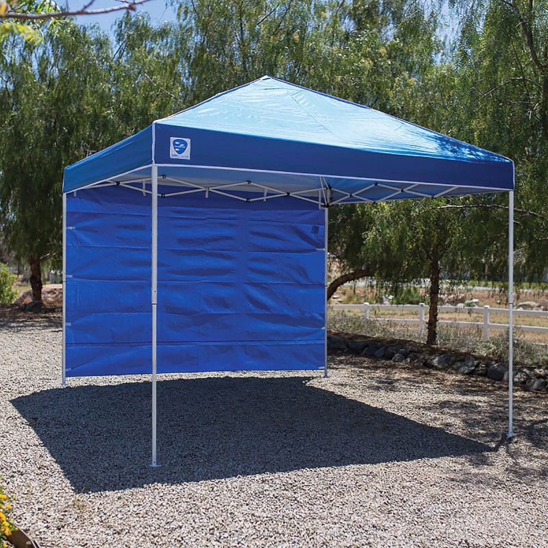 Z-Shade 10 Foot Everest Straight Leg Canopy Tent Taffeta Sidewall Accessory with 10 by 10 Foot Outdoor Horizon Angled Leg Instant Shade Canopy Tent, 3 of 7