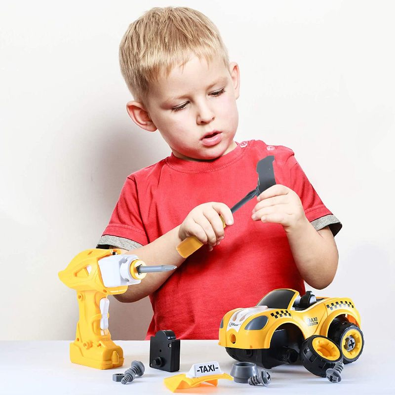 Top Race 3-in-1 Take Apart Truck with Electric Drill Remote Control, 4 of 6