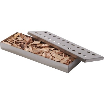 TYTUS Silver Stainless Steel Smoker Box for Grills