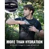 All-in-One Hydration Vest with Bladder, Lightweight Running Pack with Gear Holder & Reflective Panels - 2 of 4