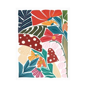 Trademark Fine Art - Madelen Klingeroth Wild Garden 2 Canvas Art - 1 of 4