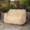 Christopher Knight Home Kathryn Outdoor Weather Resistant and Durable Loveseat Cover - 2 of 4