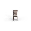 New Classic Furniture, Furniture Gia Solid Wood Dining Chairs in Cherry Brown (Set of 2) - 3 of 4