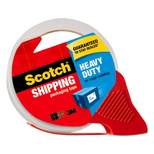 Scotch Shipping Packaging Tape With Dispenser, Heavy Duty, 1.88" x 54.6yds