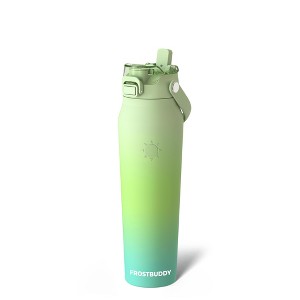 FrostBuddy Bottle Buddy 32 oz Insulated Water Bottle – Stainless Steel, Leakproof Lid, Cupholder-Friendly | - 1 of 4