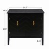 Bella Depot 31.5'' 2 Door Wooden Cabinets, Sideboard for Living Room Dining Room - 3 of 4
