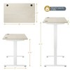 Costway Electric Adjustable Standing  Desk Stand Up Workstation Dual Motor w/ Controller - 2 of 4