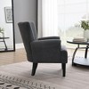 Modern Accent Living Room Chairs,Polyester Armchair Club Chair with channel - 3 of 4