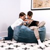 Big Joe Bean Bag Chair with Removeable Cover, Foam Filled, Multiple Sizes and Fabrics, All Ages - 4 of 4