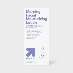 Morning Facial Moisturizing Lotion with Sunscreen SPF 30 - 3 fl oz - up&up™ - 1 of 4