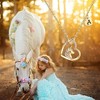 Turandoss Gold Unicorn Necklace Gifts for Girls Daughter - Heart Pendant Initial Unicorn Necklaces for Girl Teens, Little Girls Jewelry Birthday Gift - 2 of 4
