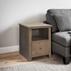 NicBex File Cabinet with 1 Shelf,Office Cabinet with Round Knob Design,Modern Vertical Storage Cabinet,Filing Cabinets for Home Office - 2 of 4